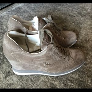 Prada Wedge Sneakers
